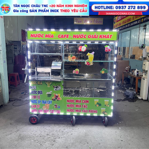 Xe Nước  Mía Giá Rẻ - Xe Nước Mía Kết Hợp -Miễn Phí Giao Hàng Toàn Quốc