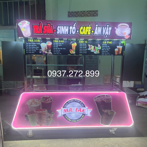 Xe trà sữa chữ nổi 1m6