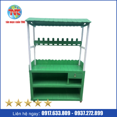 Quầy Gỗ Tự Nhiên Sơn Màu Giá Thanh Lý Tại Xưởng