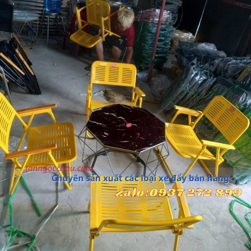 GIẢM SỐC🔥 Bàn sắt lưới xếp gọn, bàn ghế camping,cà phê, bàn sắt xếp gọn mặt lỗ hiện đại mẫu mới, bàn ghế cà phê mẫu mới