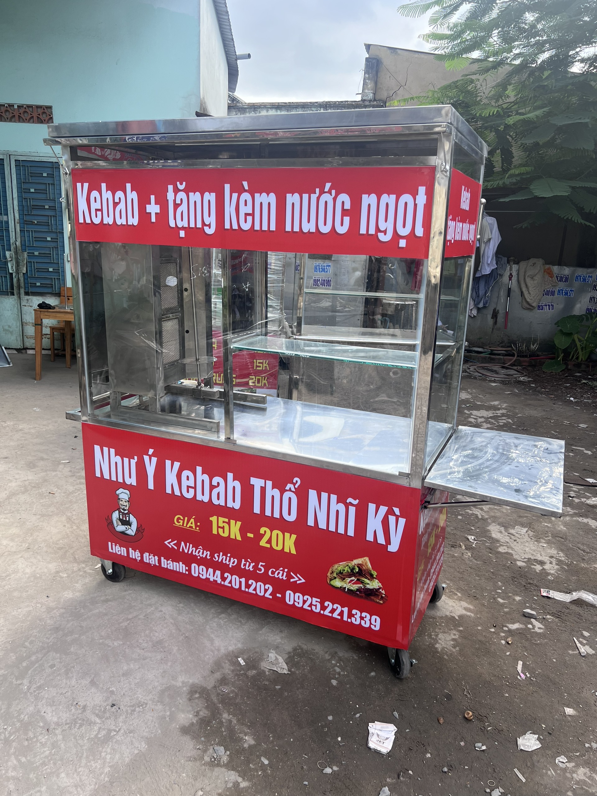 Xe Bánh Mì Thổ Nhĩ Kì Mẫu Siêu Hot Hiện Nay Giá Hủy Diệt -Mễn Phí Giao Hàng Tận Nơi