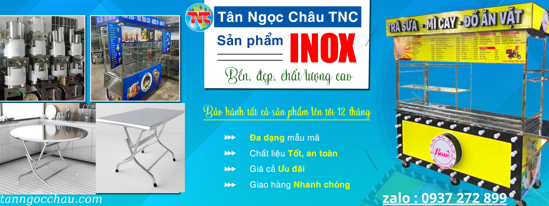 CÔNG TY TNHH THƯƠNG MẠI DỊCH VỤ SẢN XUẤT TÂN NGỌC CHÂU TNC